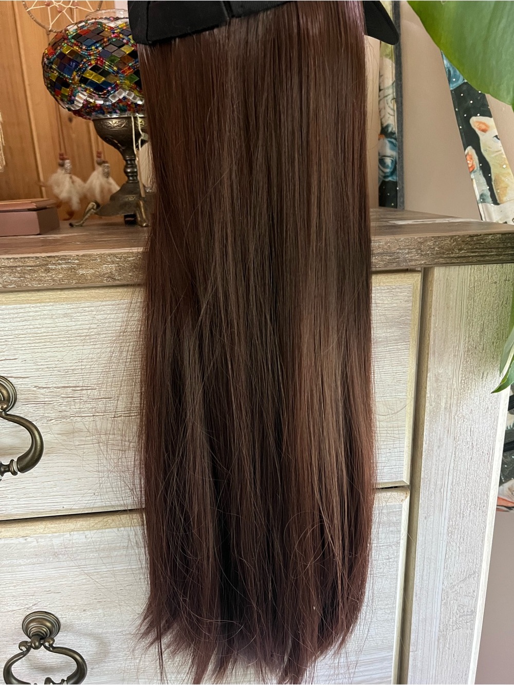 Brown Clip-In/Cap Hair Extension - Women Hair - Picture 4 of 8